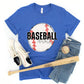 Baseball Aunt White Outline -DTF