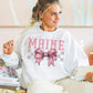 Coquette Bow pink Checkered States (ALL STATES)-DTF