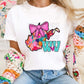 Mixed Paint With Bow States (ALL STATES)-DTF