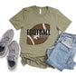Football Grandpa White Outline - DTF