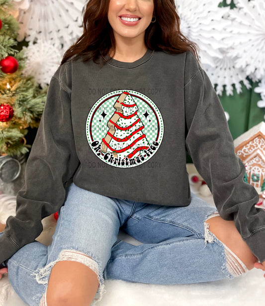 Oh Christmas Tree Checkered - DTF