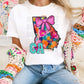 Mixed Paint With Bow States (ALL STATES)-DTF