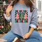 Christmas Trees Obsessed Checkered - DTF
