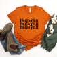 Hello Fall Stacked BLK - DTF
