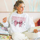 Coquette Bow pink Checkered States (ALL STATES)-DTF