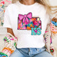 Mixed Paint With Bow States (ALL STATES)-DTF