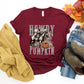 Howdy Pumpkin Cowboy Riding Horse - DTF