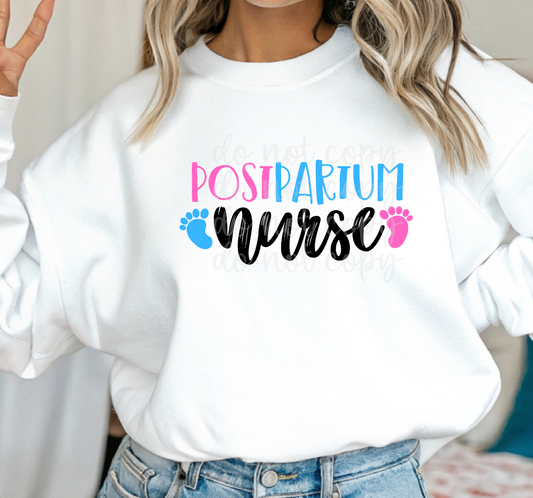 postpartum nurse -DTF