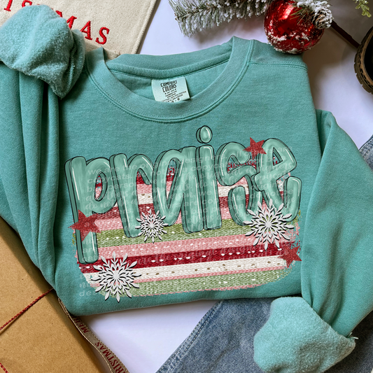 praise stripe -DTF&UV