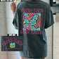 praying mama raising warriors pink teal (pocket) -DTF