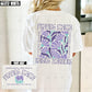 praying mama raising warriors purple(back)  -DTF