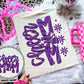 Cheer Mom (Includes front and back-COLORS IN DROPDOWN)- DTF&UV