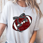 Football Silver Bow( color dropdown) -DTF&UV