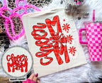 Cheer Mom (Includes front and back-COLORS IN DROPDOWN)- DTF&UV