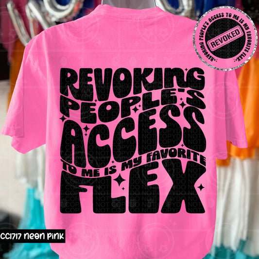 revoking peoples access to me (back) -DTF