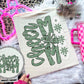 Cheer Mom (Includes front and back-COLORS IN DROPDOWN)- DTF&UV