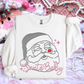 santa baby grey pink-DTF