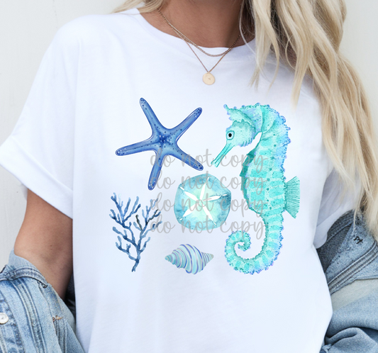 sea life -DTF&UV
