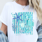 sea life stripes -DTF&UV