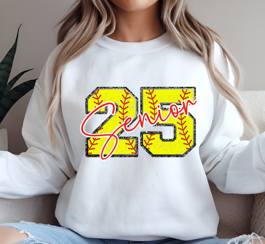 senior 25 softball -DTF