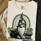shamrock gnome fabric  -DTF&UV