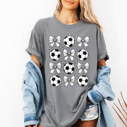 Soccer bow-DTF&UV
