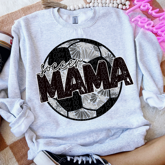 soccer mama floral-DTF