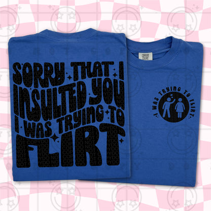 sorry that i insulted you (back)-DTF