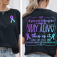 Staying alive, this is it (included FRONT AND BACK) - DTF&UV
