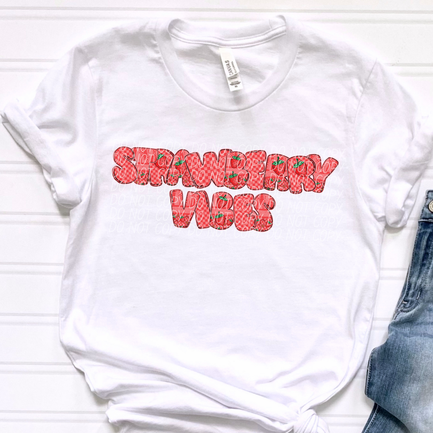 strawberry vibes-DTF
