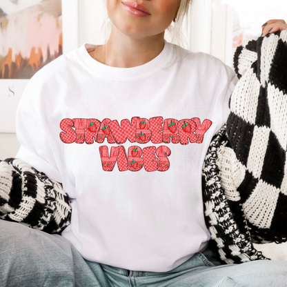 strawberry vibes-DTF