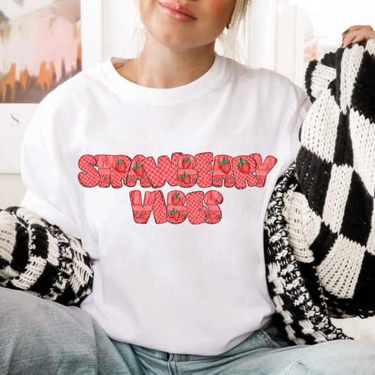 strawberry vibes-DTF