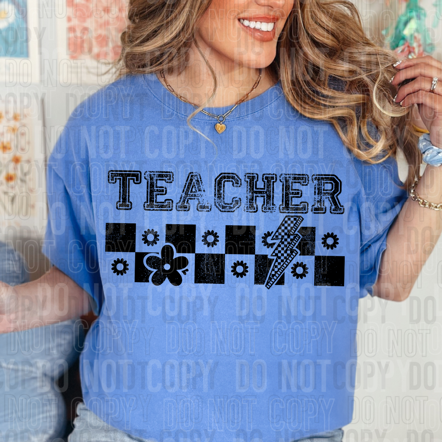 Teacher Grunge-DTF