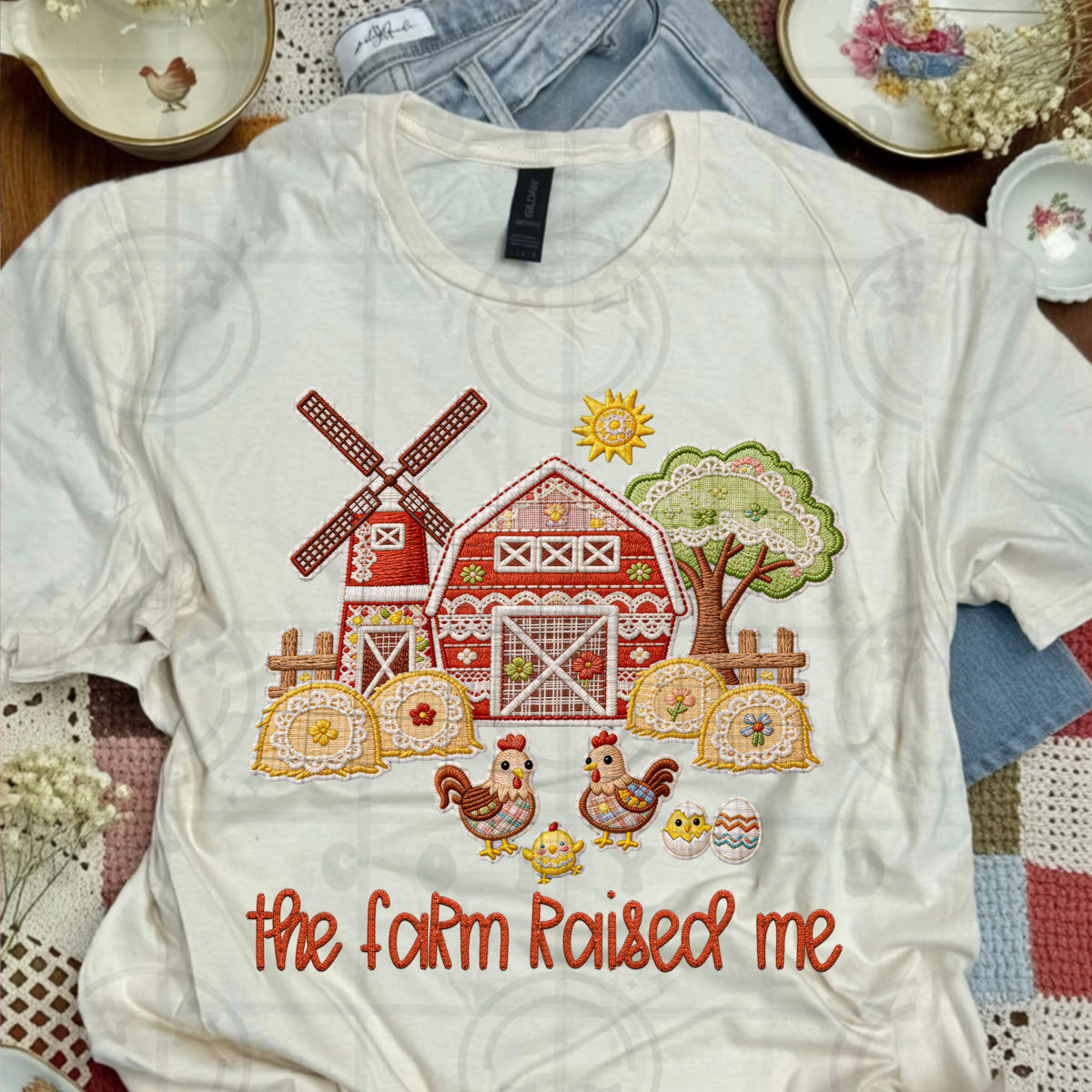 the farm rasied me -DTF&UV