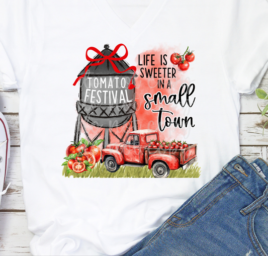tomato festival -DTF&UV