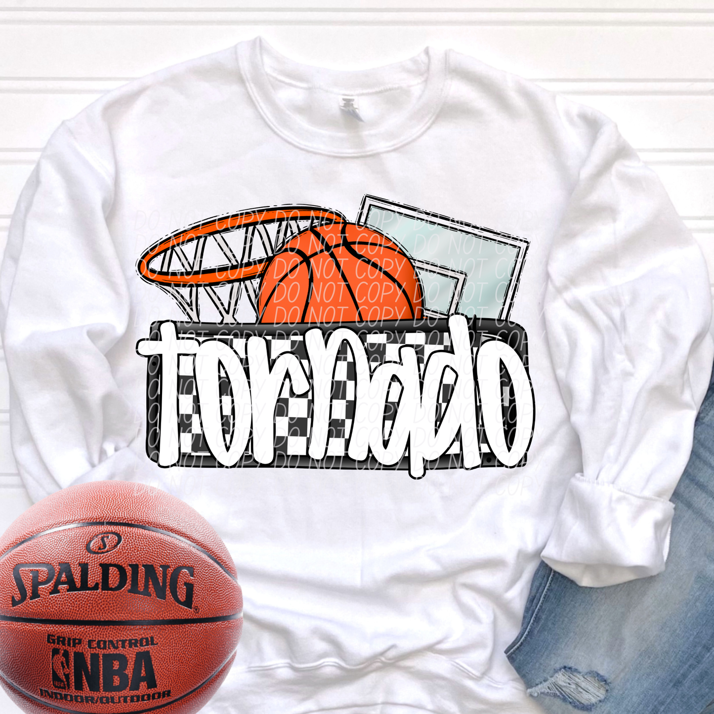 Basketball Mascots ball net backboard (DROPDOWN)-DTF&UV