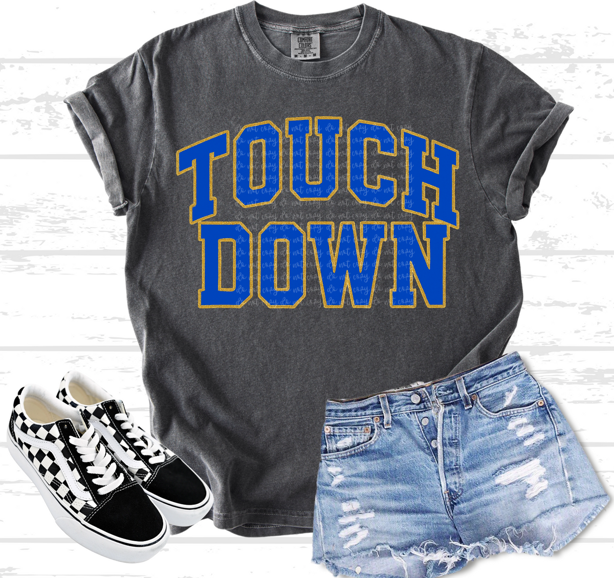 Touchdown Blue-DTF&UV