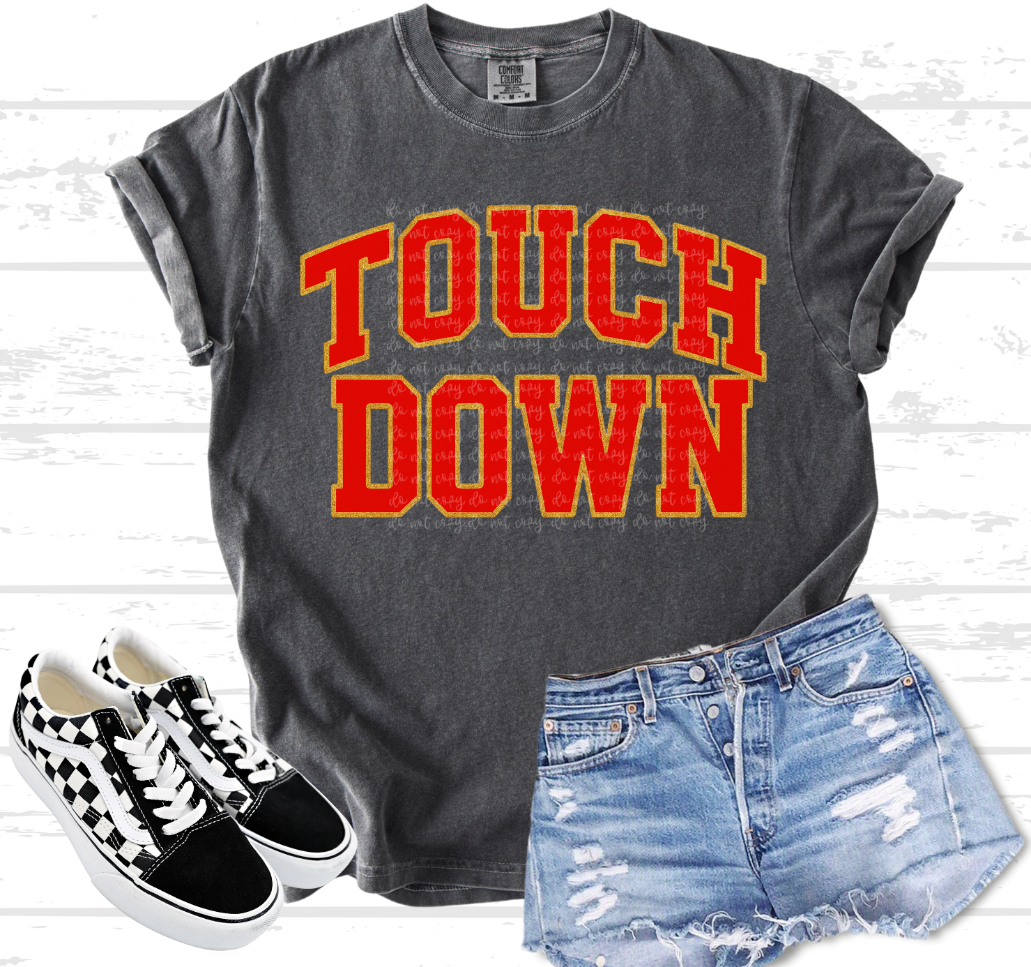 Touchdown Red Touchdown Red-DTF&UV – ABIDesignstore