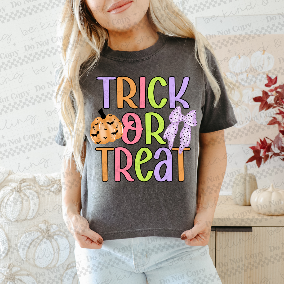 trick or treat -DTF&UV