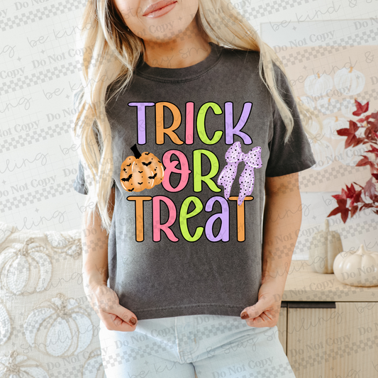 trick or treat -DTF&UV