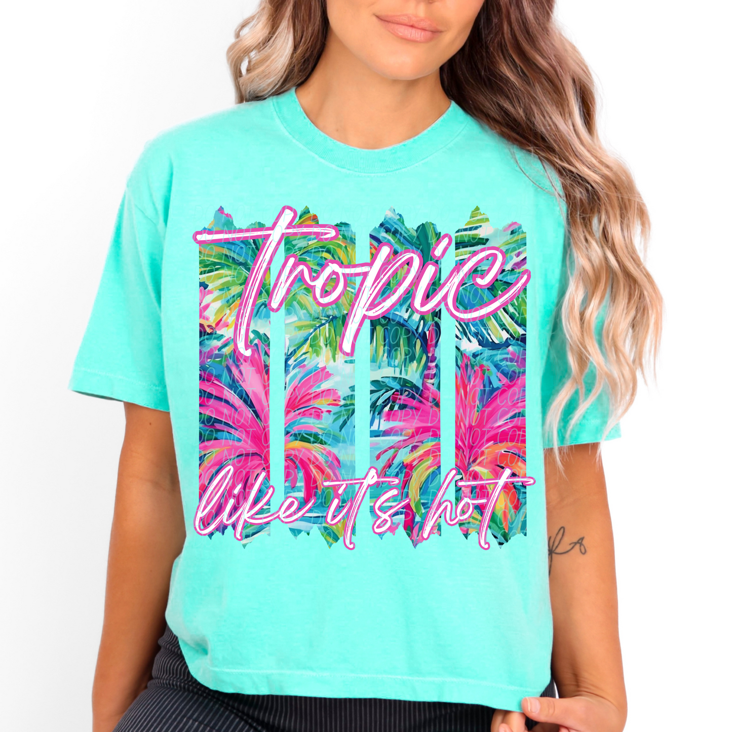 Tropic like its hot panels-DTF