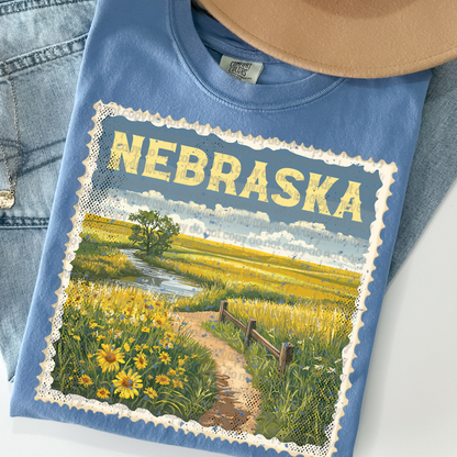 Vintage State Stamps (Dropdown)-DTF