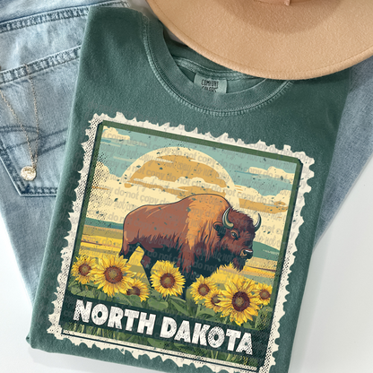 Vintage State Stamps (Dropdown)-DTF