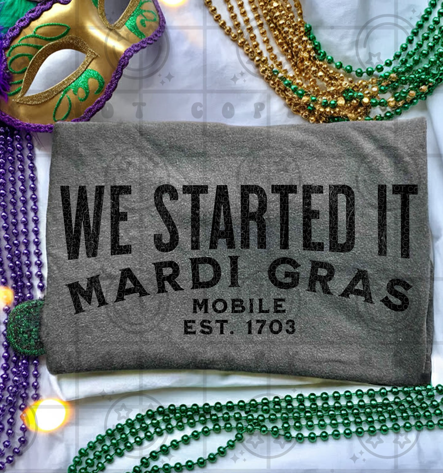 We started it Mardi Gras- DTF&UV