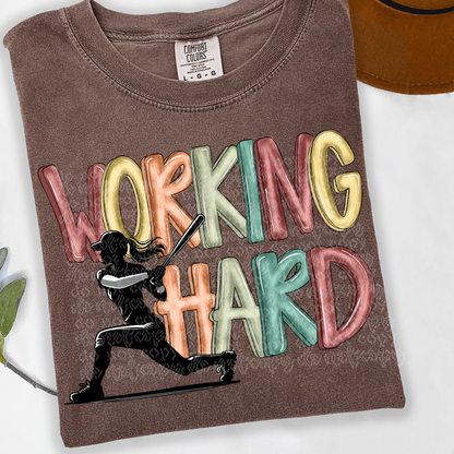 Working Hard(dropdown)-DTF