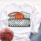 Basketball Mascots ball net backboard (DROPDOWN)-DTF&UV