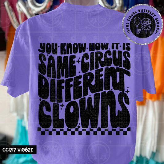 you know how it is same circus (pocekt) -DTF