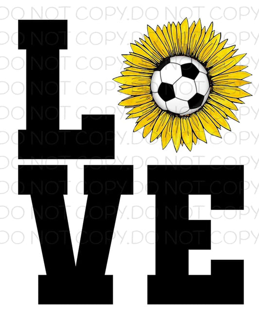 Love Soccer- Sublimation