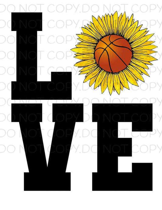 Love Basketball- Sublimation