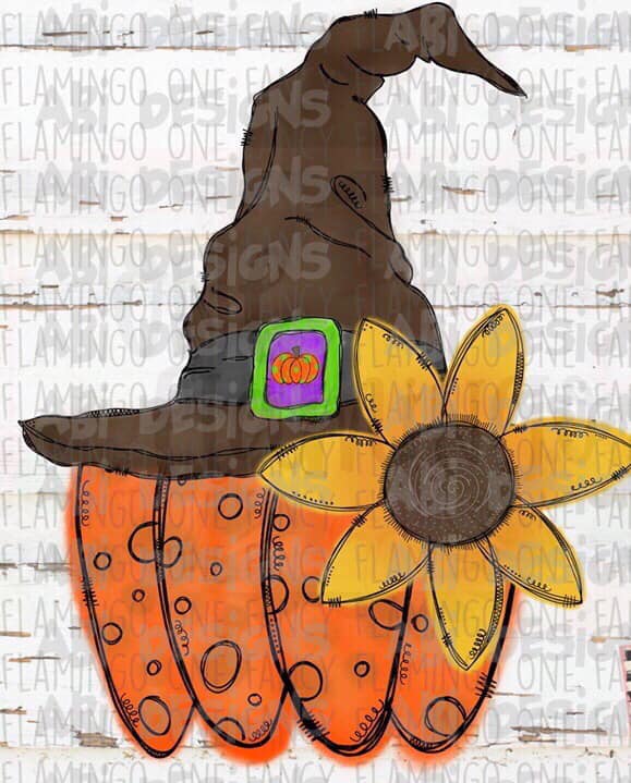 Scarecrow Pumpkin- Sublimation